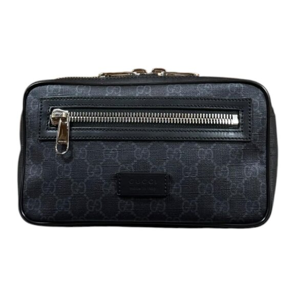 Gucci Handbags - Gucci Sherry Body Bag GG Supreme Canvas Black